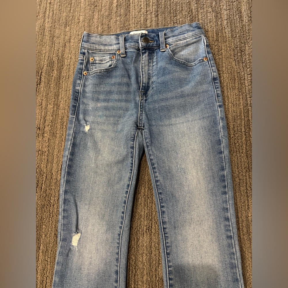 Pistola vintage blue denim straight leg flight boot jeans - Picture 3 of 15